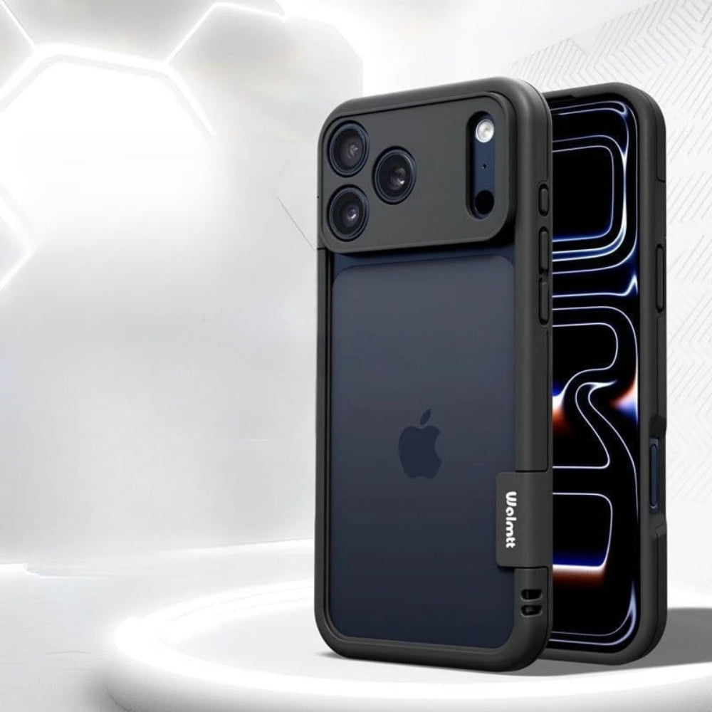Dual-Tone Protective iPhone Case with Raised Camera Ring – Shock-Absorbing Silicone Frame for All iPhone 13 14 15 16 17 Series Air Pro Max | Thomler
