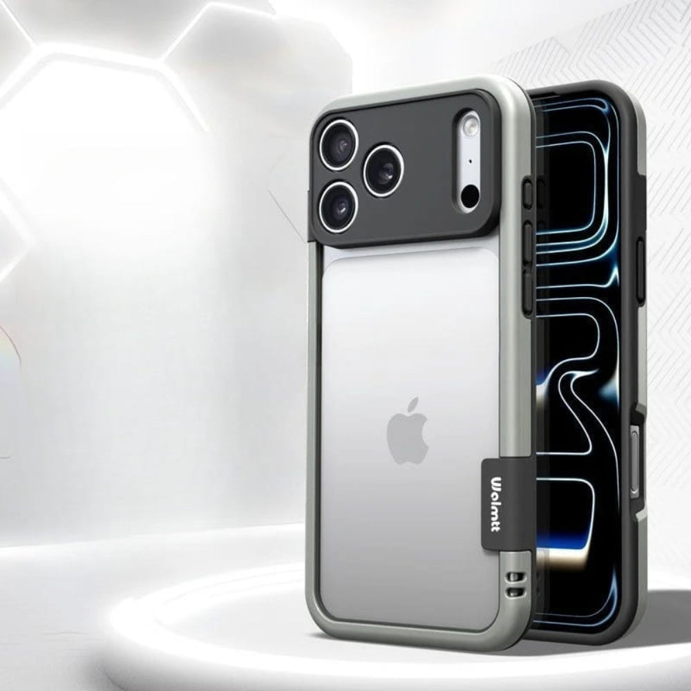 Dual-Tone Protective iPhone Case with Raised Camera Ring – Shock-Absorbing Silicone Frame for All iPhone 13 14 15 16 17 Series Air Pro Max | Thomler