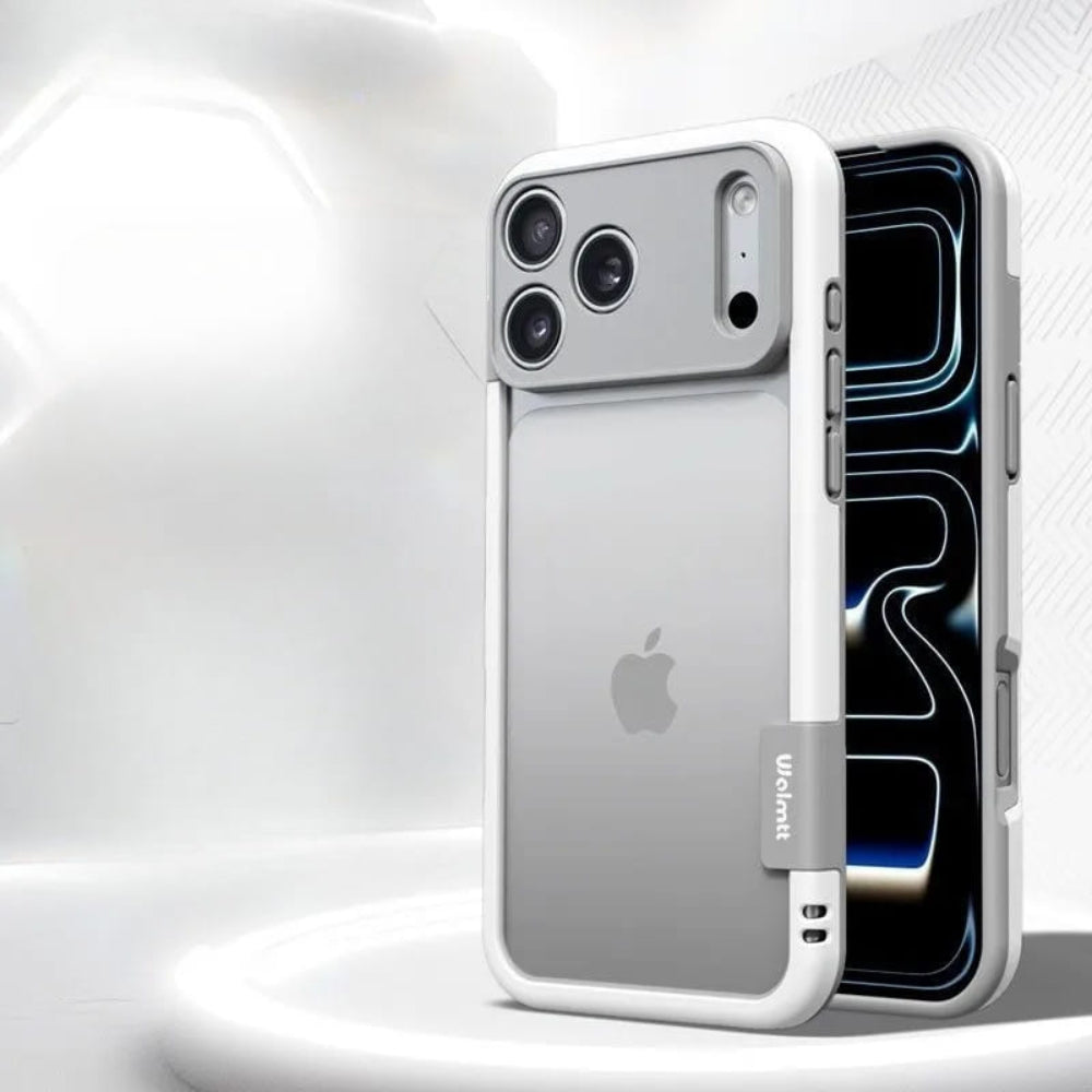 Dual-Tone Protective iPhone Case with Raised Camera Ring – Shock-Absorbing Silicone Frame for All iPhone 13 14 15 16 17 Series Air Pro Max | Thomler