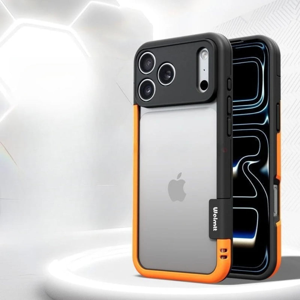 Dual-Tone Protective iPhone Case with Raised Camera Ring – Shock-Absorbing Silicone Frame for All iPhone 13 14 15 16 17 Series Air Pro Max | Thomler