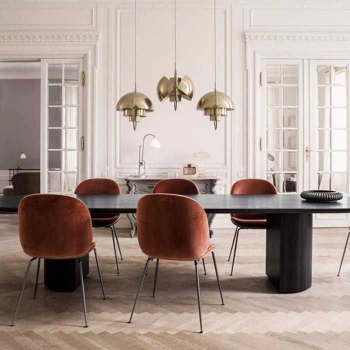 Pendant Light Metal Steel E27 Black Brass Dining Room Scandinavian Ceiling Lamp | Thomler