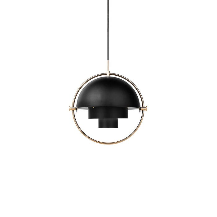 Pendant Light Metal Steel E27 Black Brass Dining Room Scandinavian Ceiling Lamp | Thomler