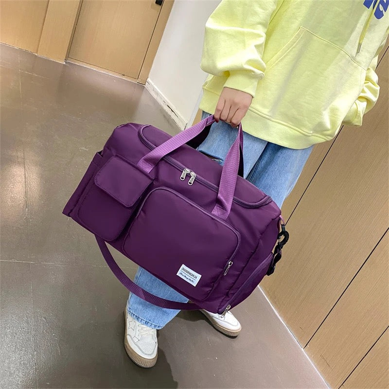 Gym Duffle Bag with Shoe Compartment – Multi-Pocket Travel Duffel for Sports & Weekends | Thomler