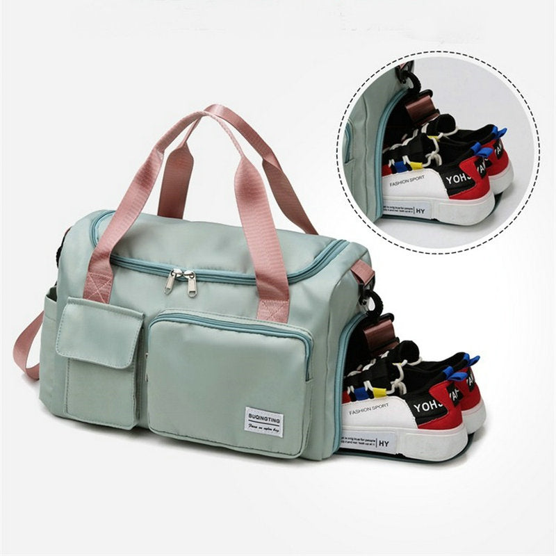 Gym Duffle Bag with Shoe Compartment – Multi-Pocket Travel Duffel for Sports & Weekends | Thomler