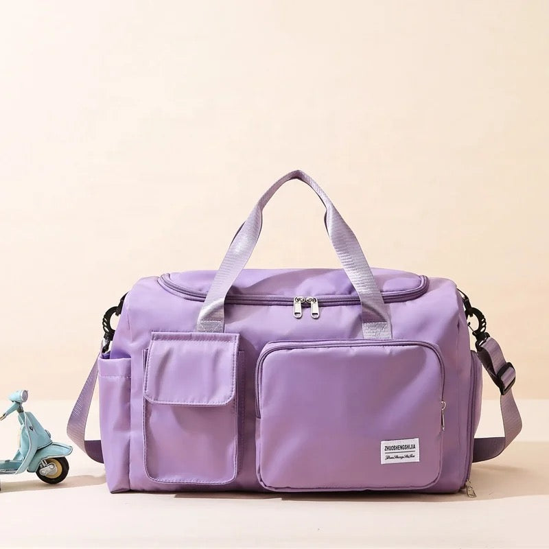 Gym Duffle Bag with Shoe Compartment – Multi-Pocket Travel Duffel for Sports & Weekends | Thomler
