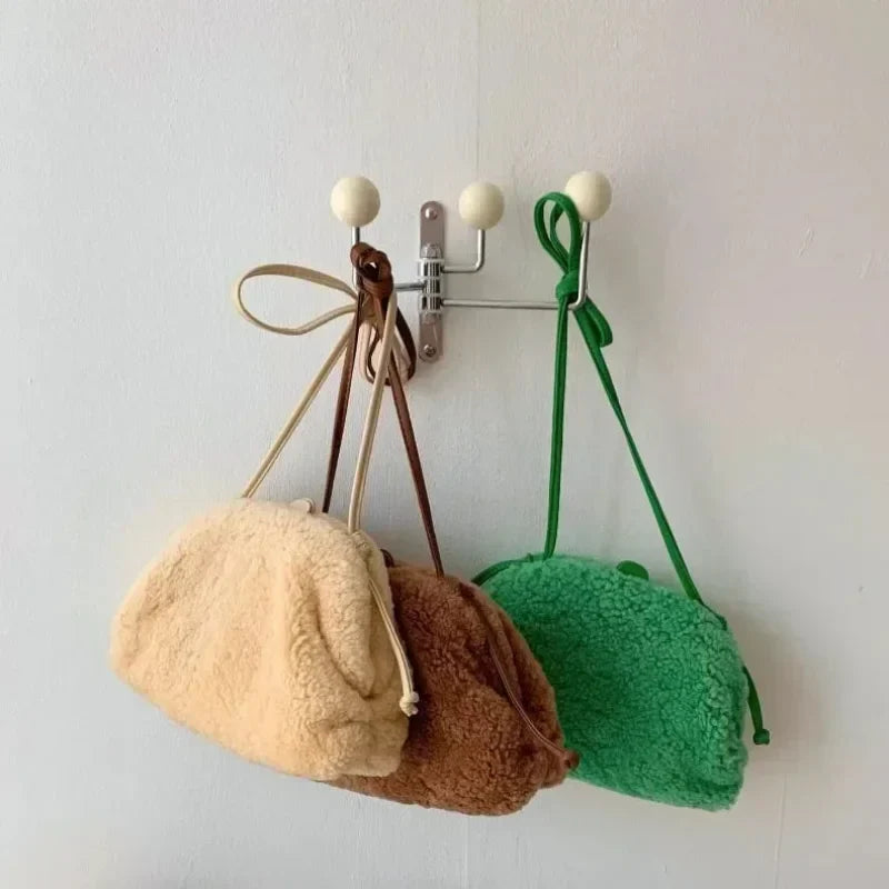 Wall Coat Rack Iron 19.5 cm 4 Hook Hallway Bedroom Bathroom Storage Organiser Retro Round Knob Hanger | Thomler