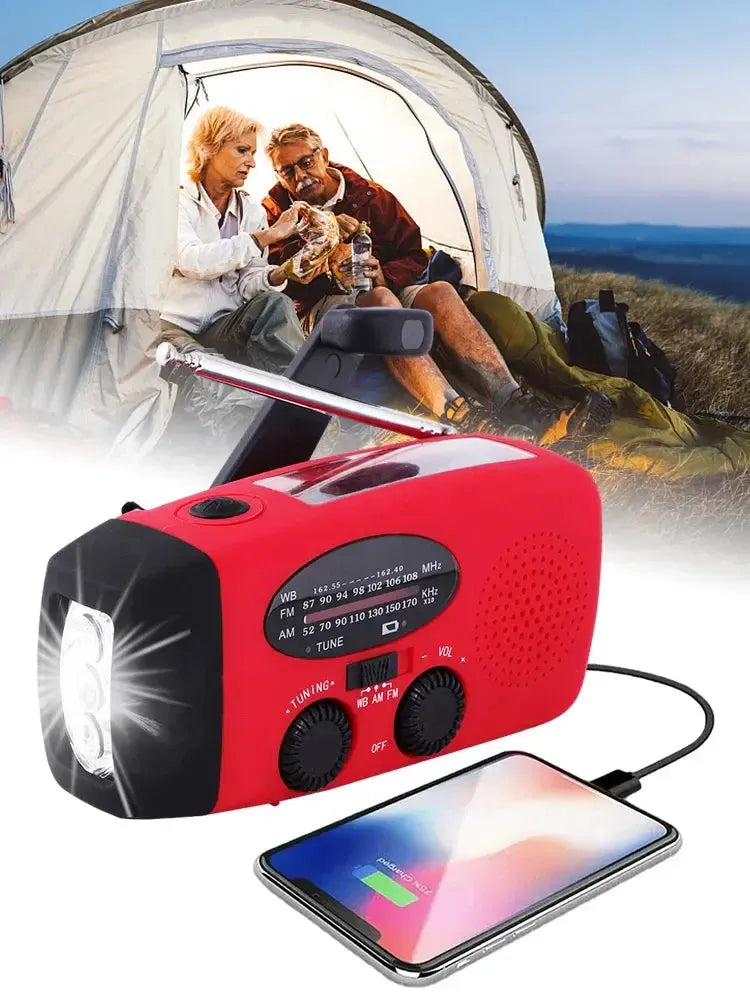 SOSGuard - Noodradio & Multifunctionele Tool op Zonne-Energie