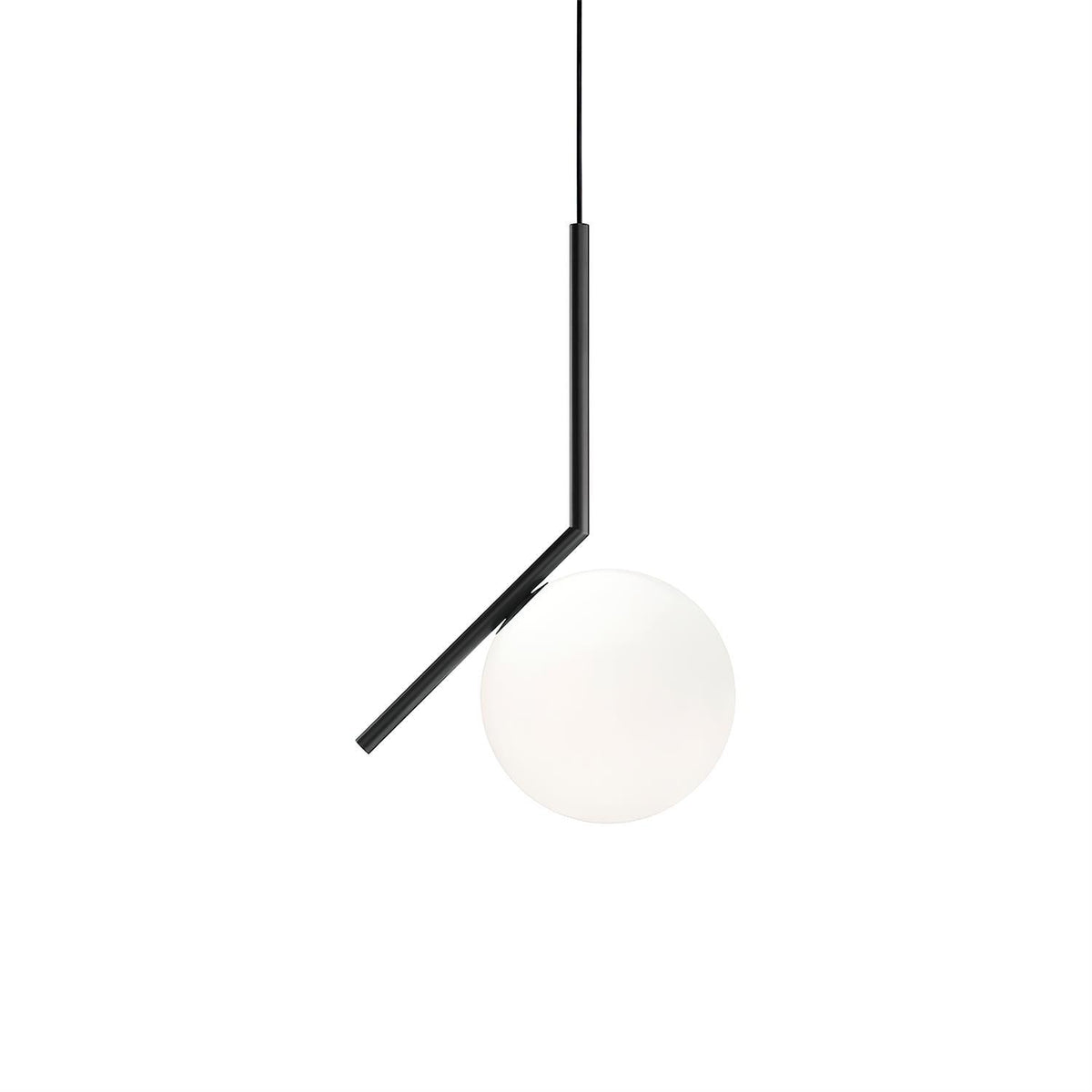 Vintage Glass Globe Hanging Light Fixture with Metal Canopy – Modern Single Bulb Ceiling Lamp for Kitchen Island & Dining Room | Thomler
