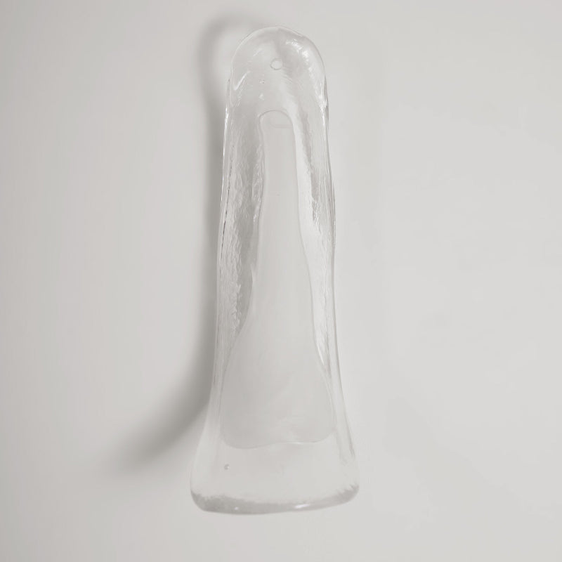 Chandelier Glass Murano 19.6 in Indoor Ceiling Light White Amber Clear Decorative Fixture | Thomler