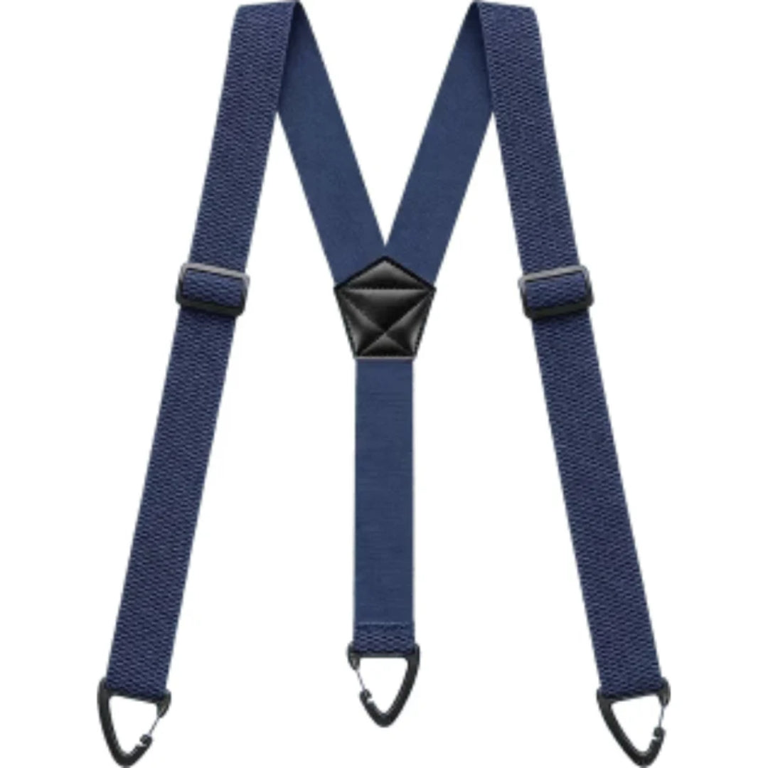 Adjustable Suspenders for Men – Classic Y-Back & X-Back Elastic with Metal Clips for Everyday Wear & Formal Events | Thomler