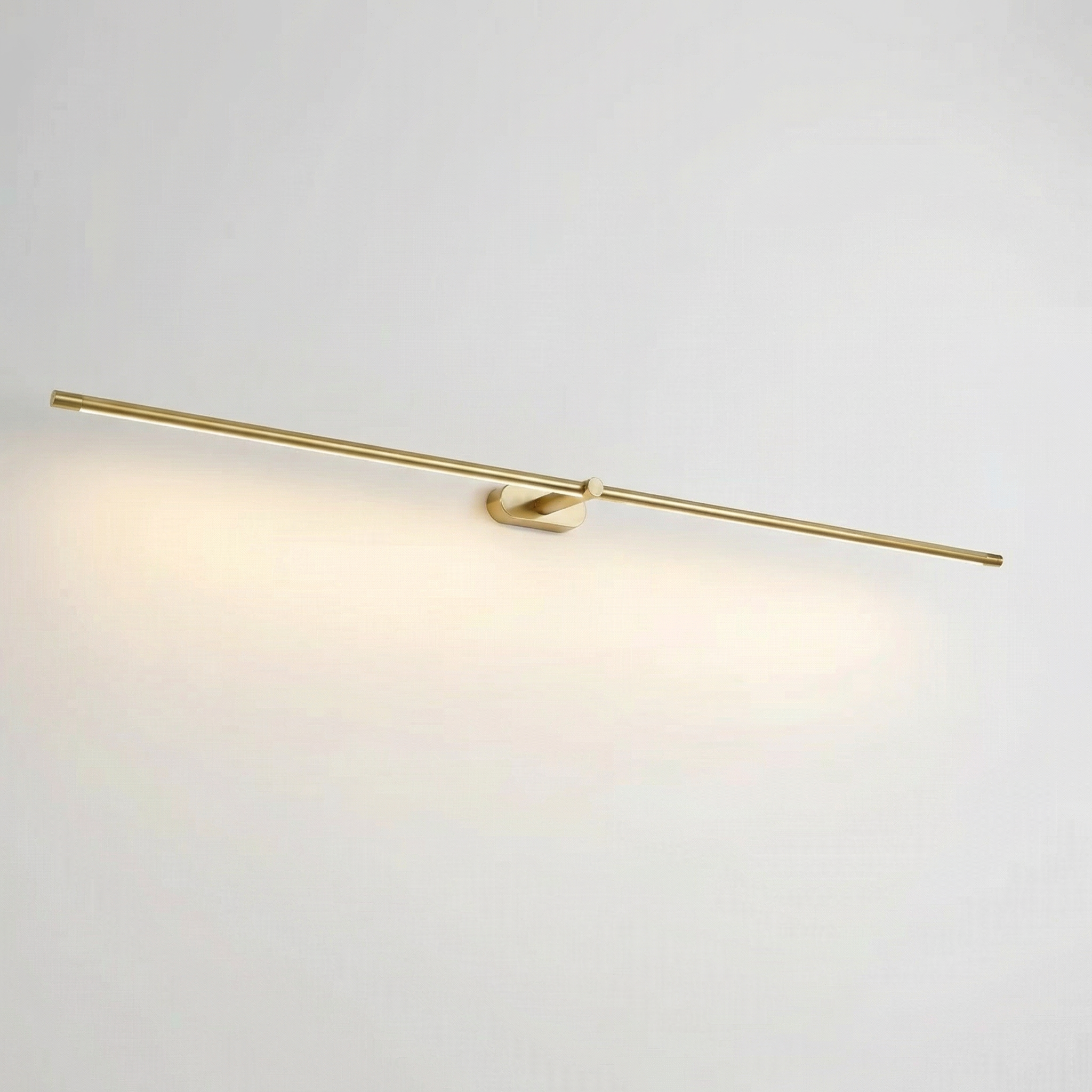 Wall Lamp Aluminium LED 70.0 cm Warm White Bathroom Mirror Linear Vanity Lighting Modern Minimalist Fixture | Thomler