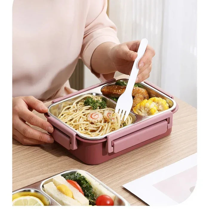 Vacuum Insulated Food Jar with Leak-Proof Lid – Keeps Meals Hot 12 Hours – Stainless Steel Lunch Container for Work, School & Travel | Thomler
