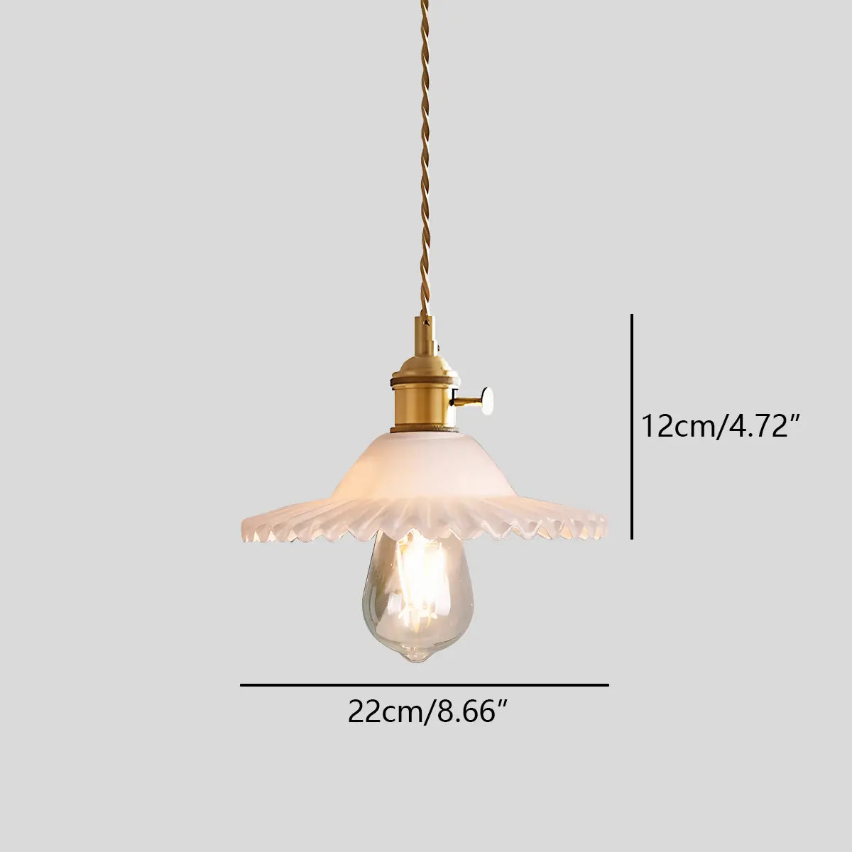 Pendant Light Glass Bronze Adjustable Cable Transparent Dining Room Kitchen Island Hanging Ceiling Lamp | Thomler