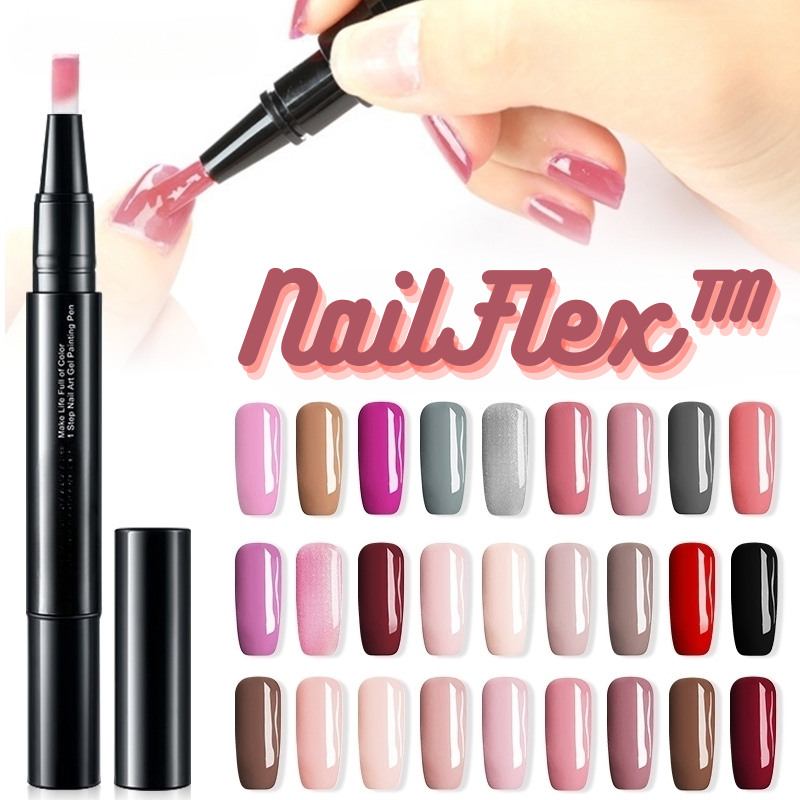 Gel Nail Art Pens Fast-Drying High-Pigment Formula for Precise Lines Ombre Gradients French Manicure Home Use 3-in-1 Polish | Thomler