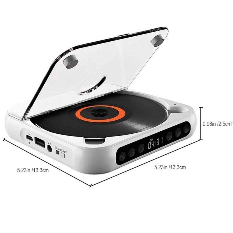 Navando | Compacte Draagbare Cd-Speler Met Bluetooth