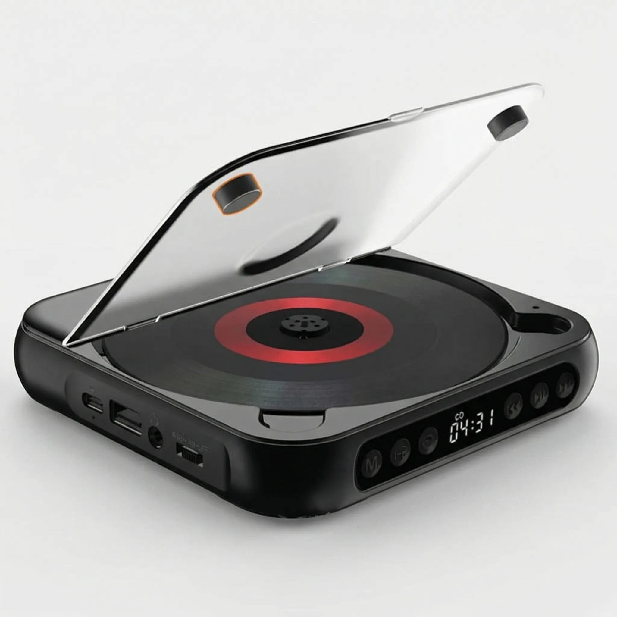 Navando | Compacte Draagbare Cd-Speler Met Bluetooth