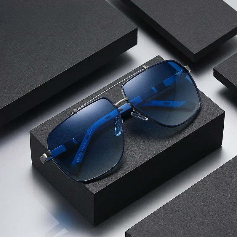 Navando | Gepolariseerde Aviator-Zonnebril Voor Heren
