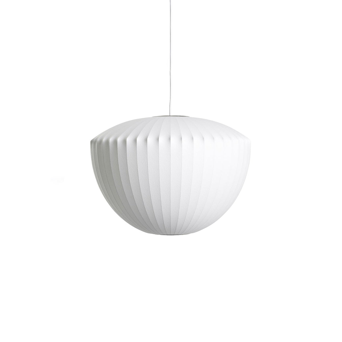 Bubble Silk Pendant Light 19.7 in White Ceiling Dining Room Modern Hanging Lamp | Thomler