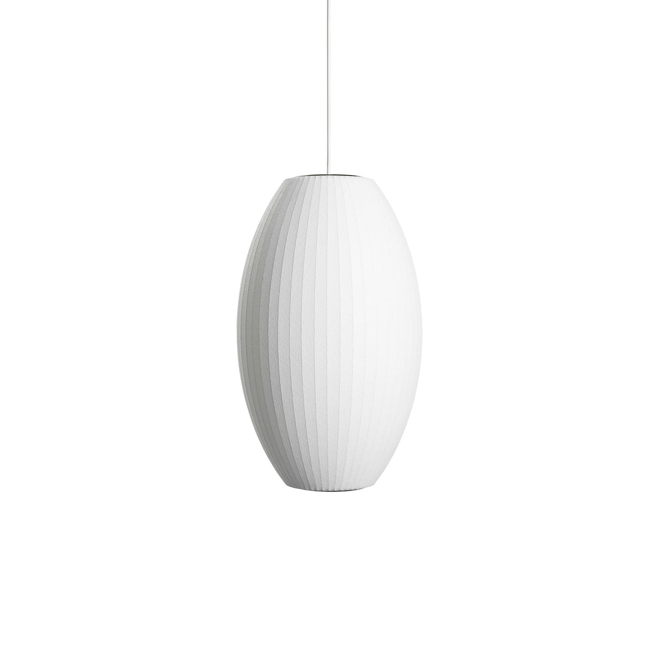 Bubble Silk Pendant Light 19.7 in White Ceiling Dining Room Modern Hanging Lamp | Thomler