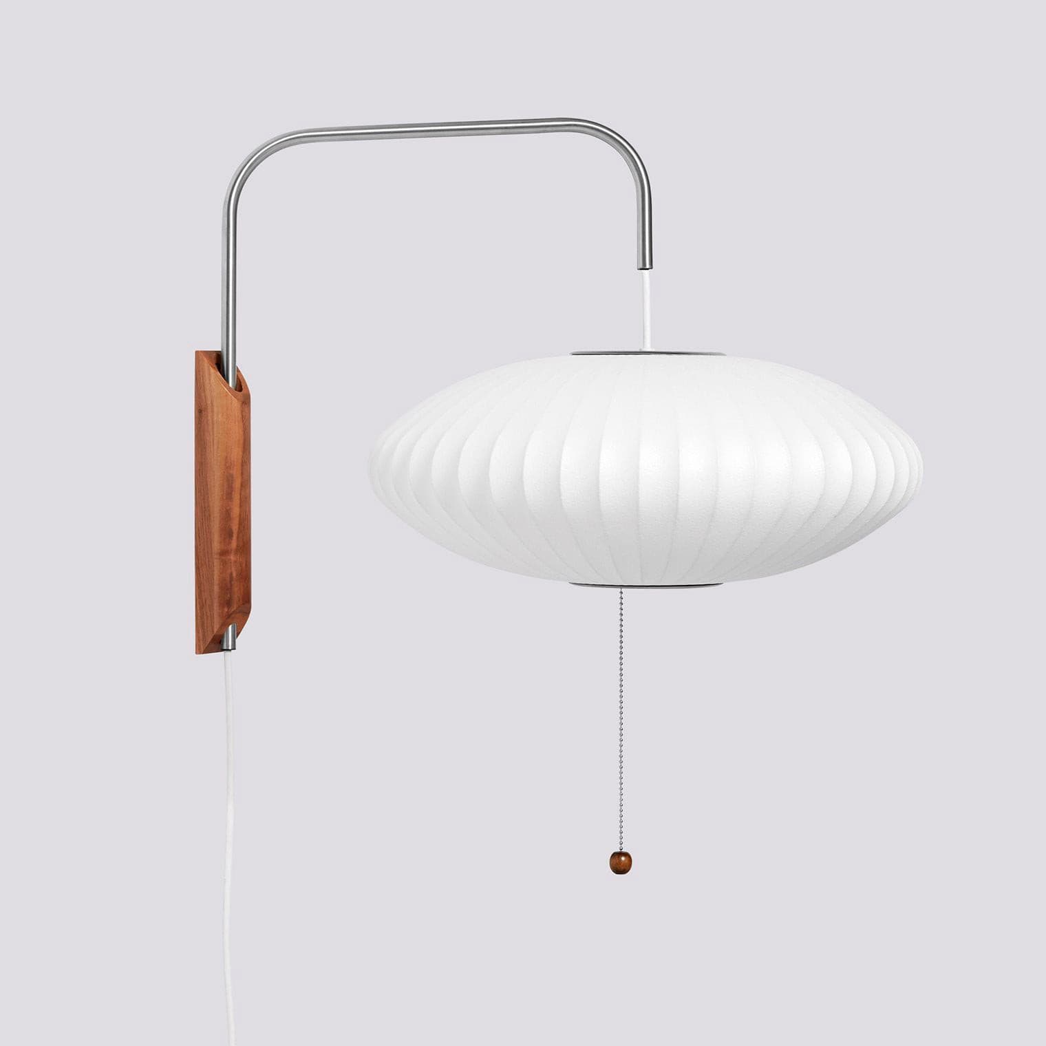 Wall Lamp Polymer Steel 11 in x 15.8 in Walnut Indoor Reading Bedroom Accent Lighting | Thomler