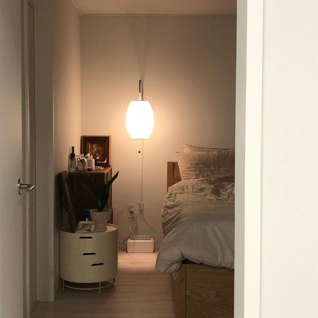Ball Wall Sconce Swivel LED 15.7 in Chrome Walnut Indoor Lighting Adjustable Plug Cord | Thomler