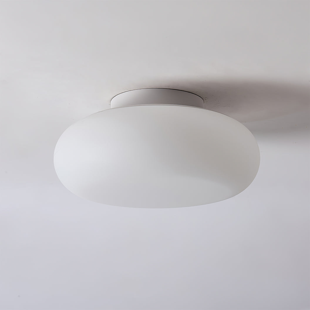 Ceiling Light Metal LED 7.9 in White Indoor Modern Living Room Bedroom Fixture | Thomler