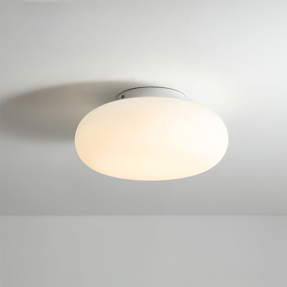 Ceiling Light Metal LED 7.9 in White Indoor Modern Living Room Bedroom Fixture | Thomler