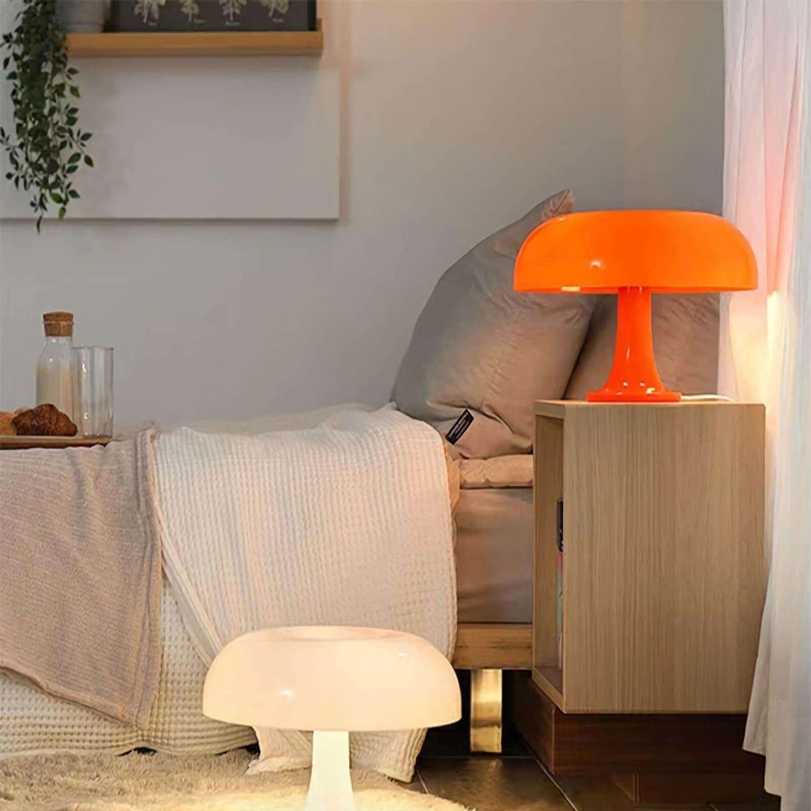 Table Lamp Metal 12.6 in Warm White Indoor Desk Reading Light Modern Minimalist Design | Thomler