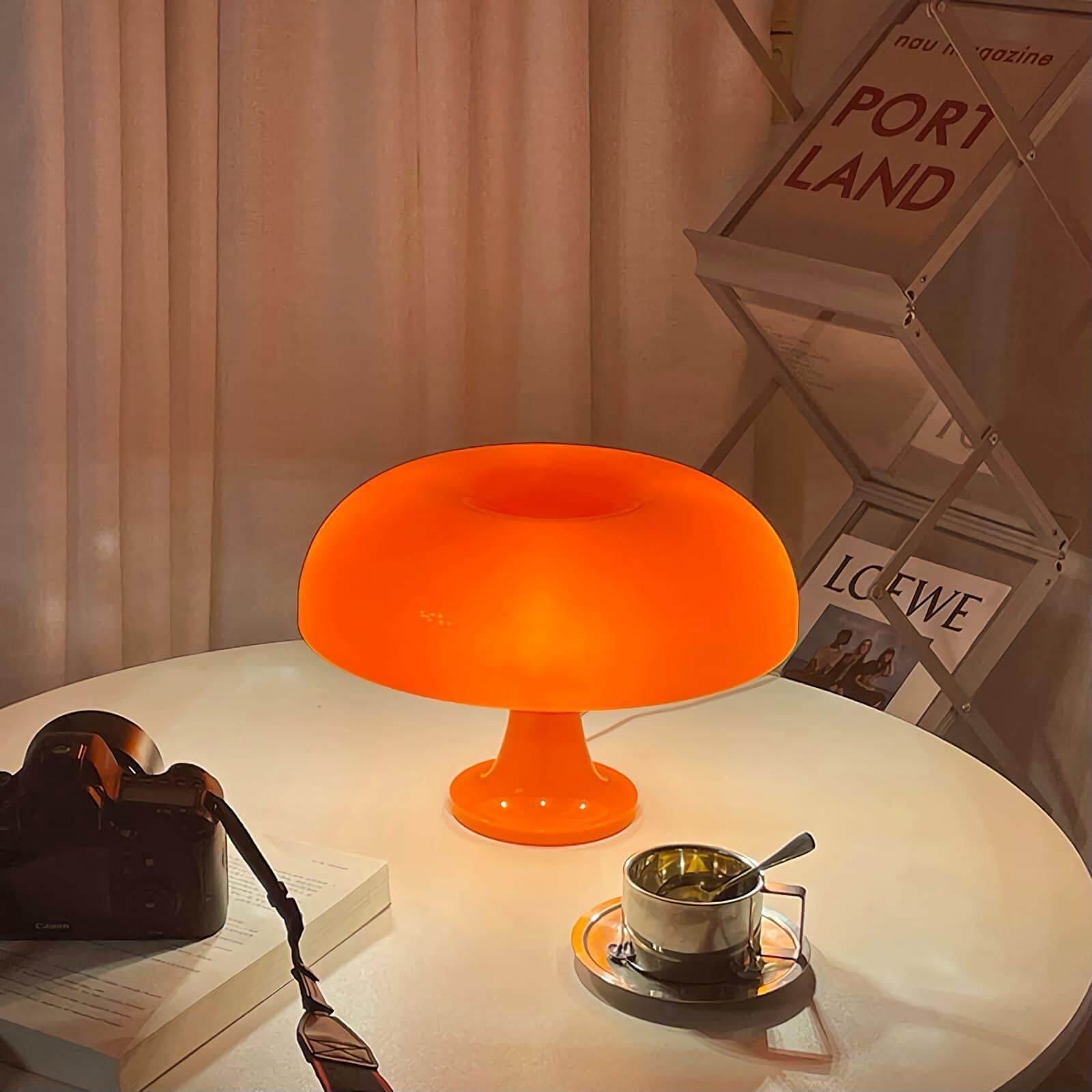 Table Lamp Metal 12.6 in Warm White Indoor Desk Reading Light Modern Minimalist Design | Thomler