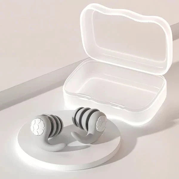 Reusable Silicone Sleep Earplugs for Noise Blocking – Soft Comfort Fit for Night Rest, Study & Travel | Thomler