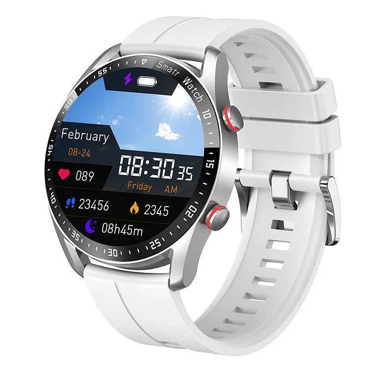 Fitness Smartwatch with Bluetooth Calling & Heart Rate Monitor – Health Tracker with Blood Pressure & SpO2 Sensor | Thomler