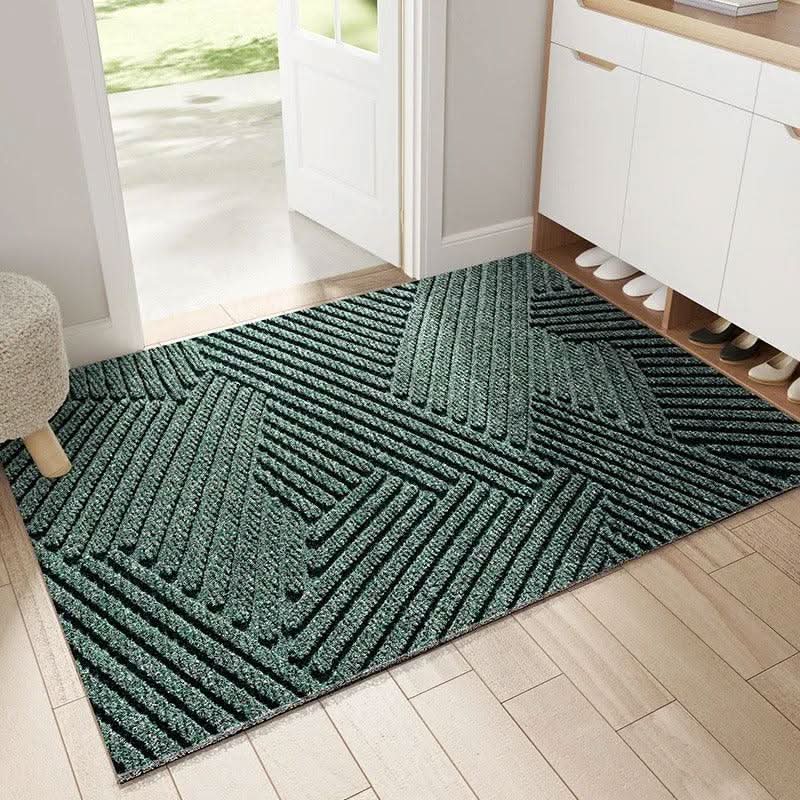 Doormat Durable Fabric 24 in x 36 in Nordic Entryway Dirt Trap Mat Indoor Outdoor Floor Rug | Thomler