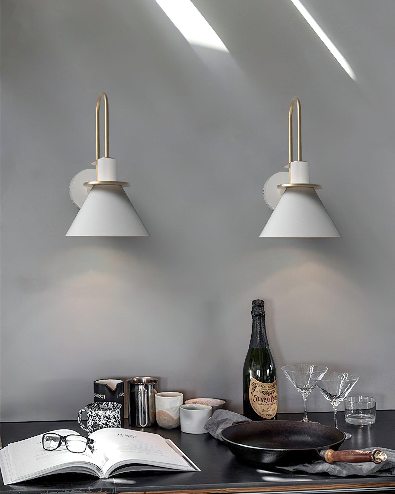 Industrial Iron Sconce Light for Hallways Kitchens & Entryways – Modern Matte Side Lighting for Residential and Commercial Use | Thomler