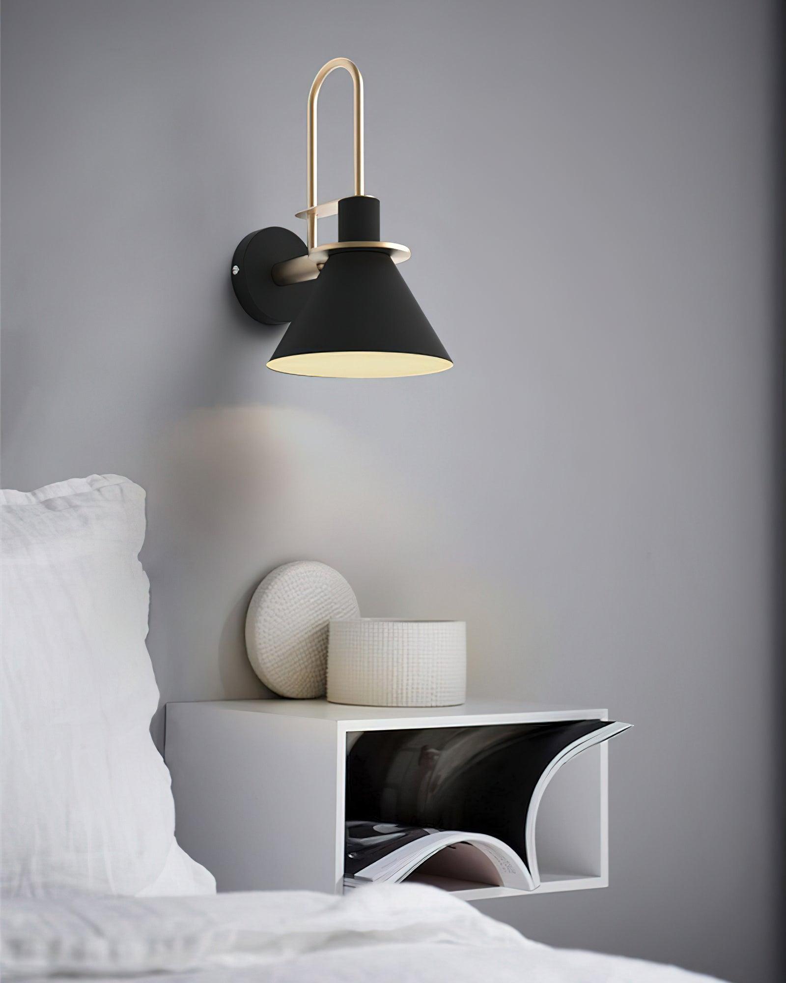 Industrial Iron Sconce Light for Hallways Kitchens & Entryways – Modern Matte Side Lighting for Residential and Commercial Use | Thomler