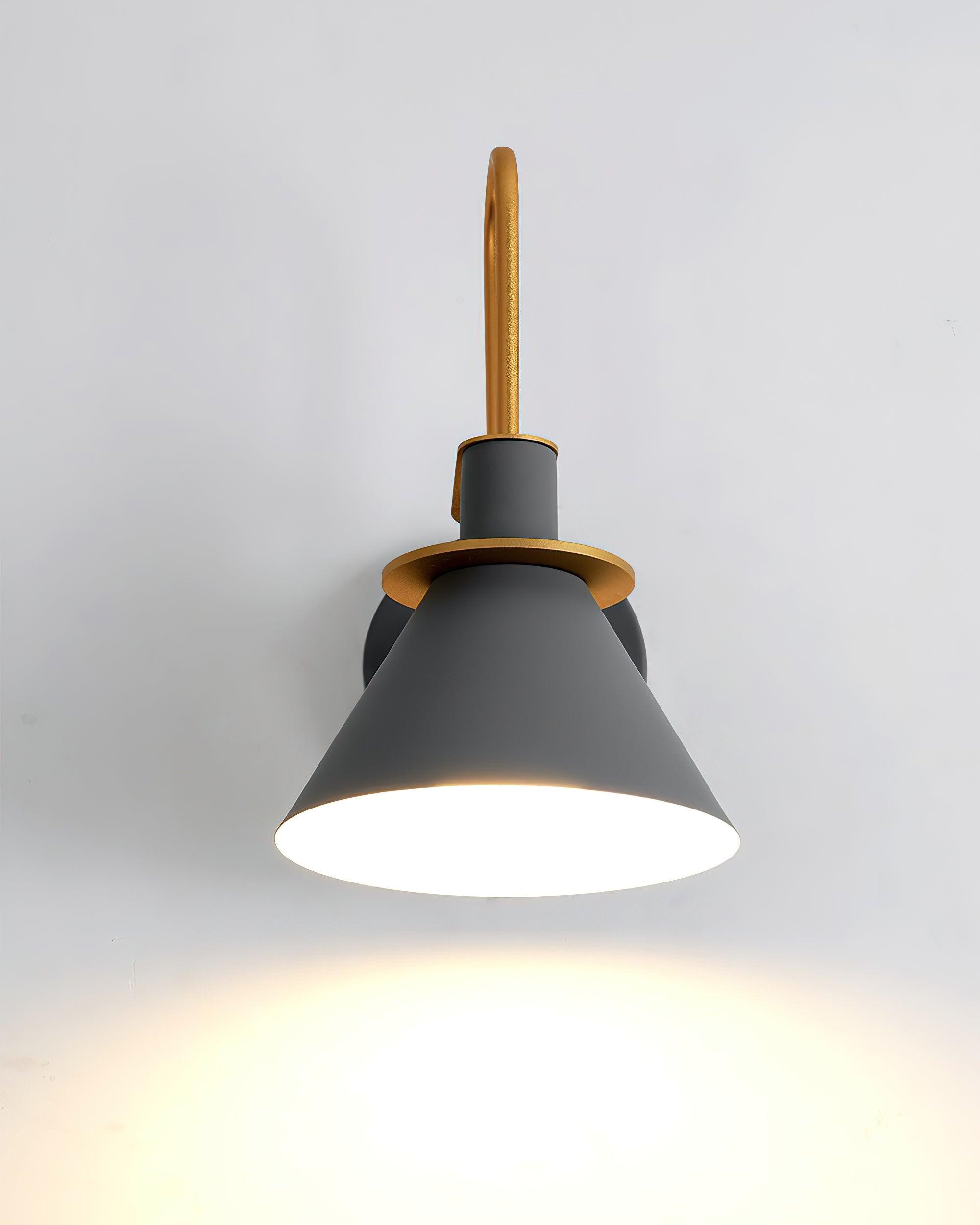 Industrial Iron Sconce Light for Hallways Kitchens & Entryways – Modern Matte Side Lighting for Residential and Commercial Use | Thomler