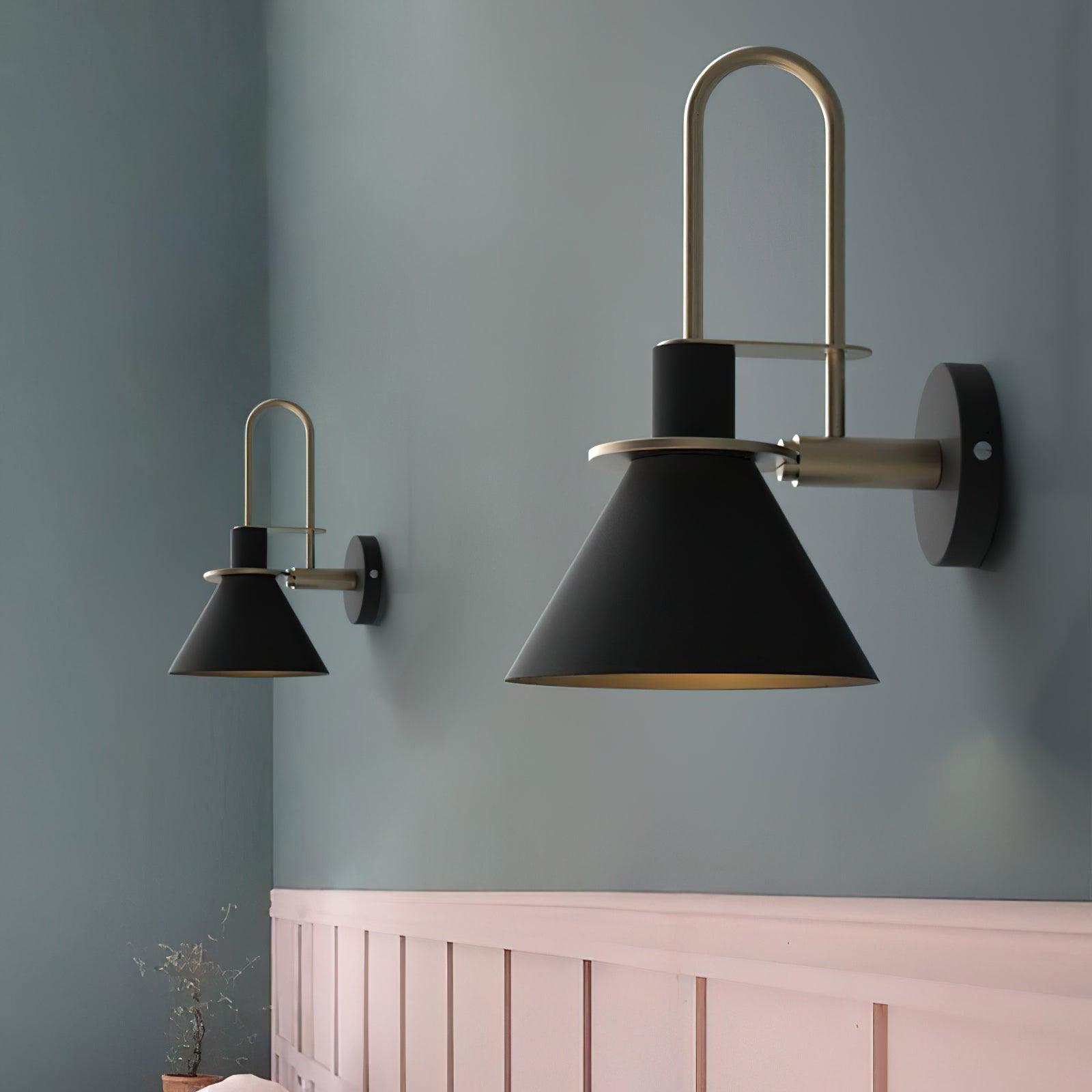 Industrial Iron Sconce Light for Hallways Kitchens & Entryways – Modern Matte Side Lighting for Residential and Commercial Use | Thomler