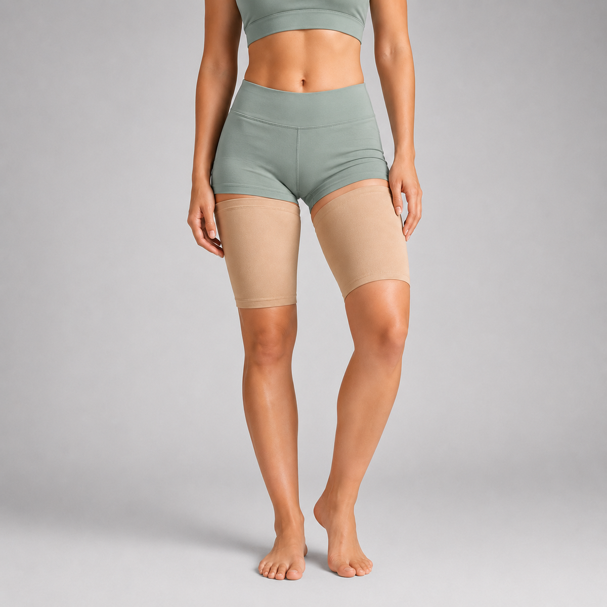 Leg Compression Sleeve for Thigh Support & Muscle Stability – Breathable Fabric for Active Lifestyles | Thomler