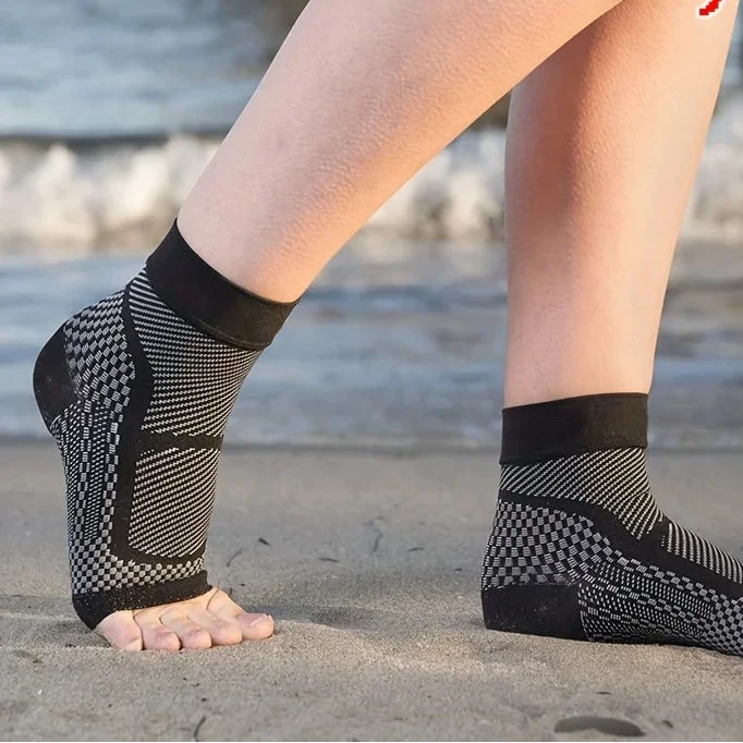 Elastic Ankle Support Wrap for Pain Relief & Recovery – Breathable Compression Brace for Running & Daily Comfort | Thomler
