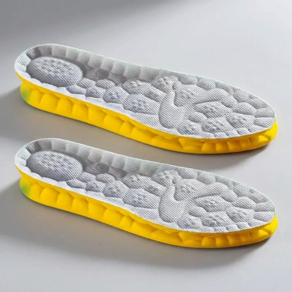 Shock-Absorbing Athletic Insoles with Contoured Arch Support for Running & Daily Wear | Thomler