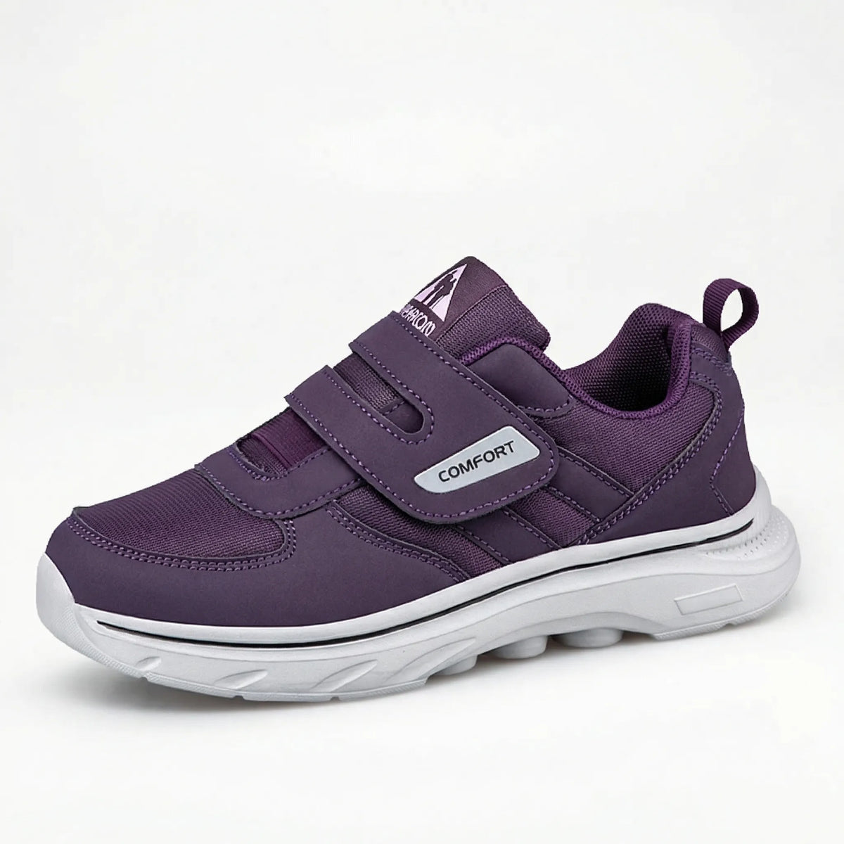 Adjustable Wide-Fit Walking Shoes for Swollen Feet – Hook-and-Loop Closure, Extra Roomy Toe Box & Cushioned Sole for All-Day Comfort | Thomler