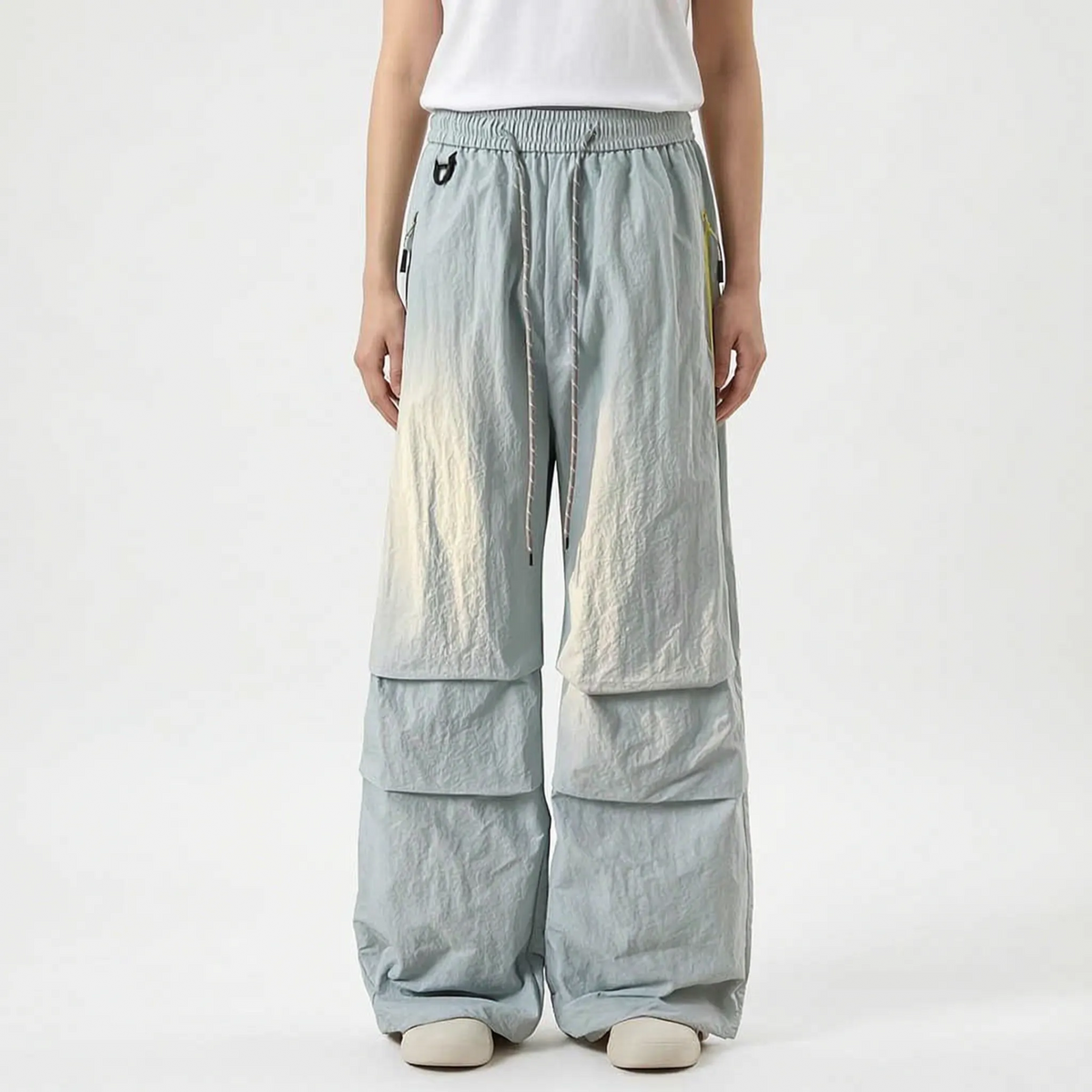 Women's Water-Resistant Wide-Leg Hiking Pants with Adjustable Waist & Cuffs for Outdoor Adventures | Thomler