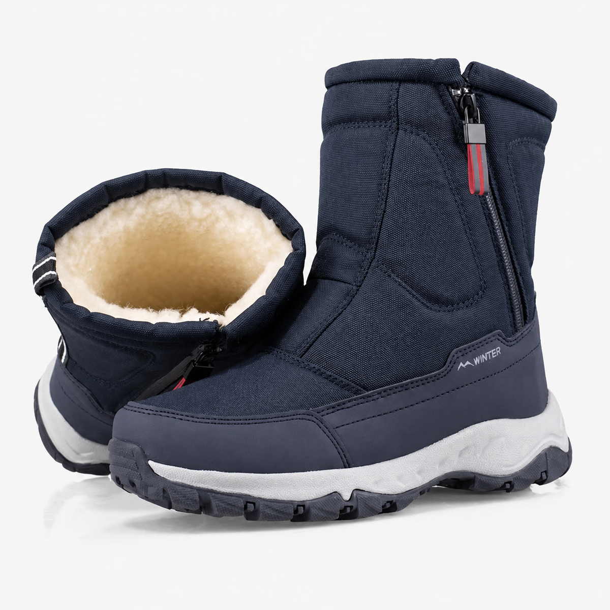 Insulated Waterproof Snow Boots for Women – Slip-Resistant Winter Footwear with Plush Lining for Cold Weather | Thomler