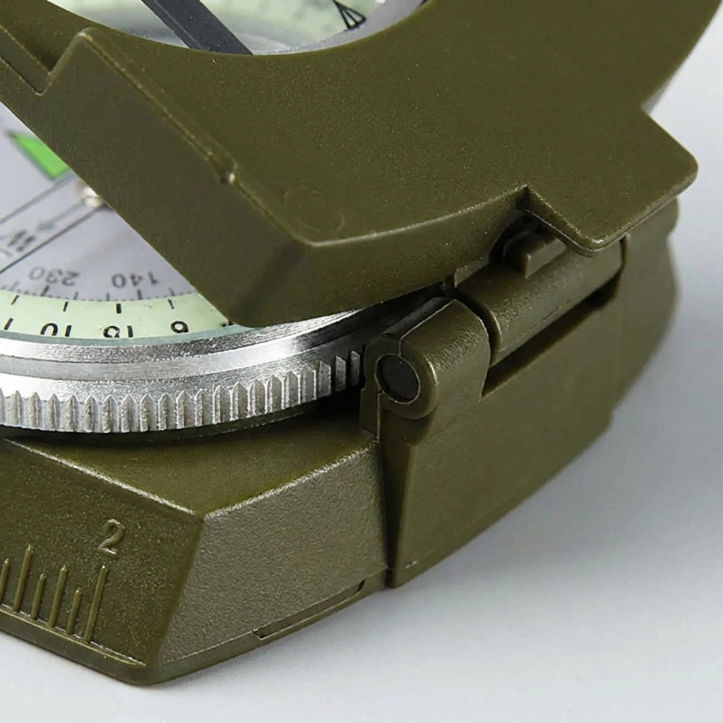 Lensatic Sighting Compass with Folding Design for Hiking & Outdoor Navigation | Portable Pocket Compass | Thomler
