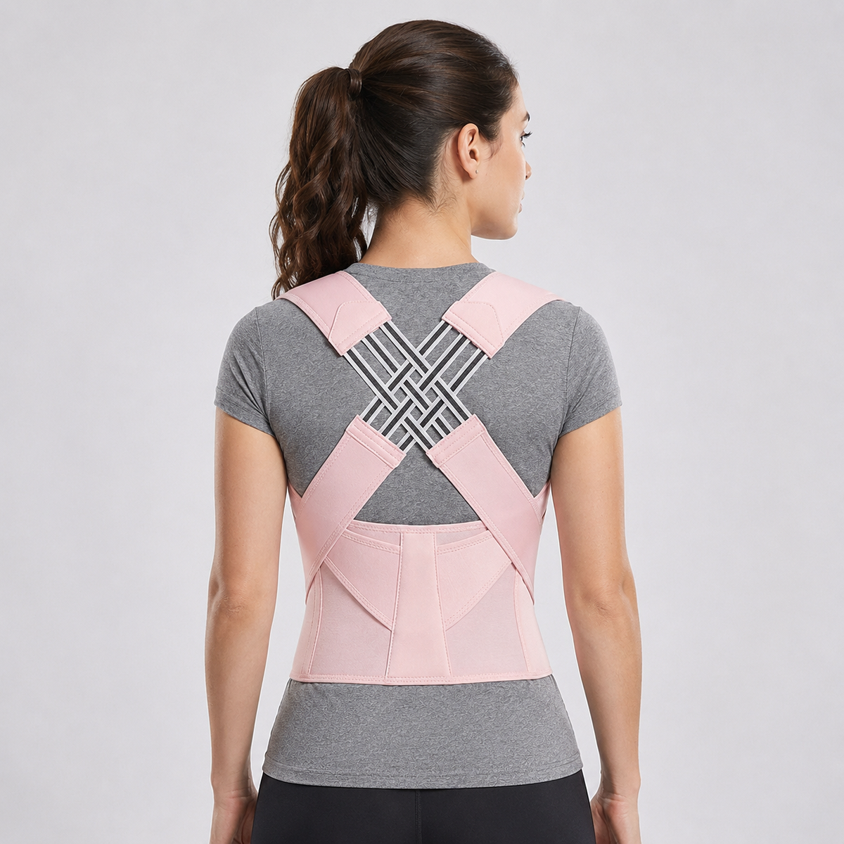 Adjustable Posture Corrector Back Support Brace for Upper and Lower Spine Alignment, Slouch Relief, Shoulder Realignment, Comfortable Wear | Thomler