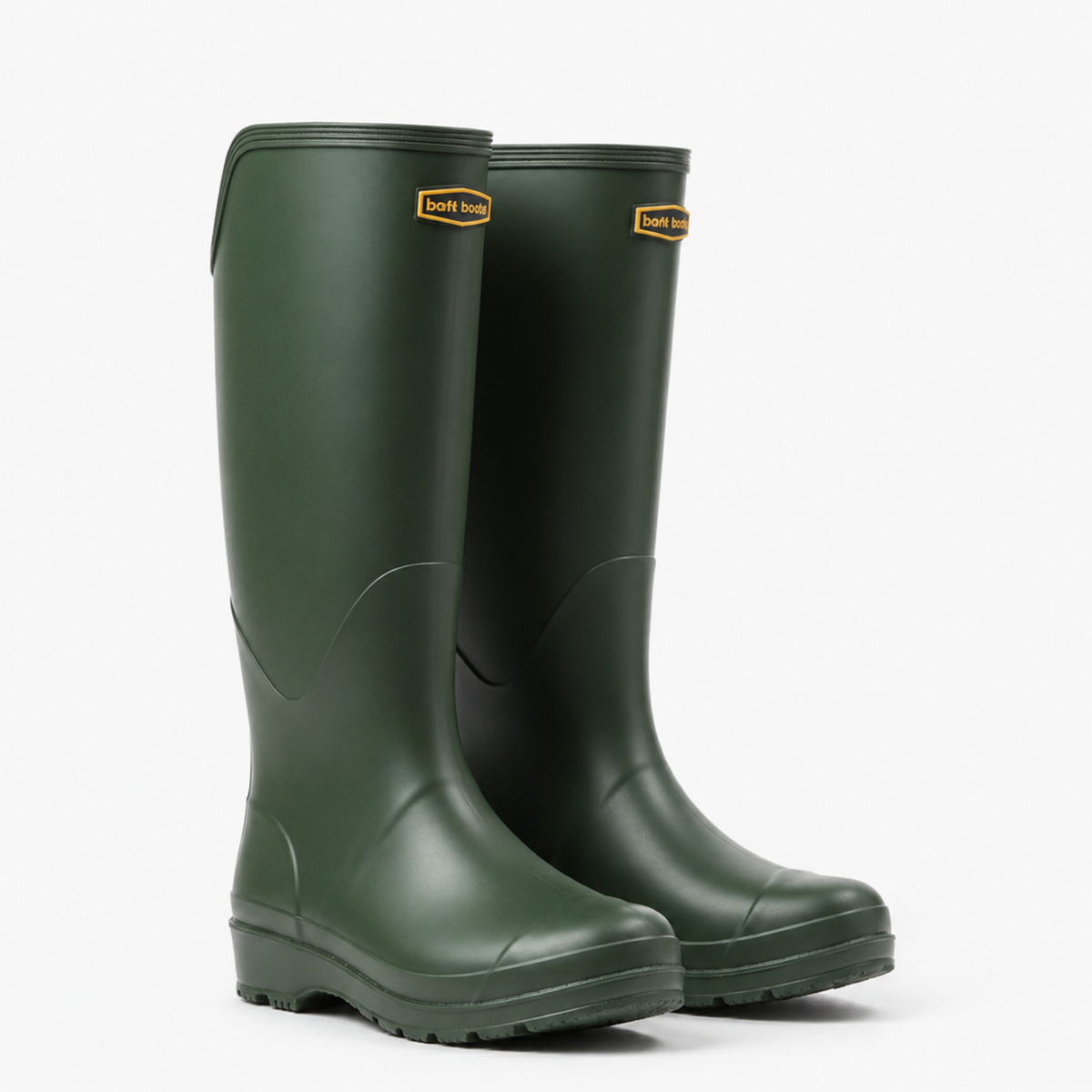 Knee-High Waterproof Rain Boots for Women & Men – Slip-On Rubber Boots with Non-Slip Sole for Muddy Terrain, Gardening & Outdoor Activities | Thomler