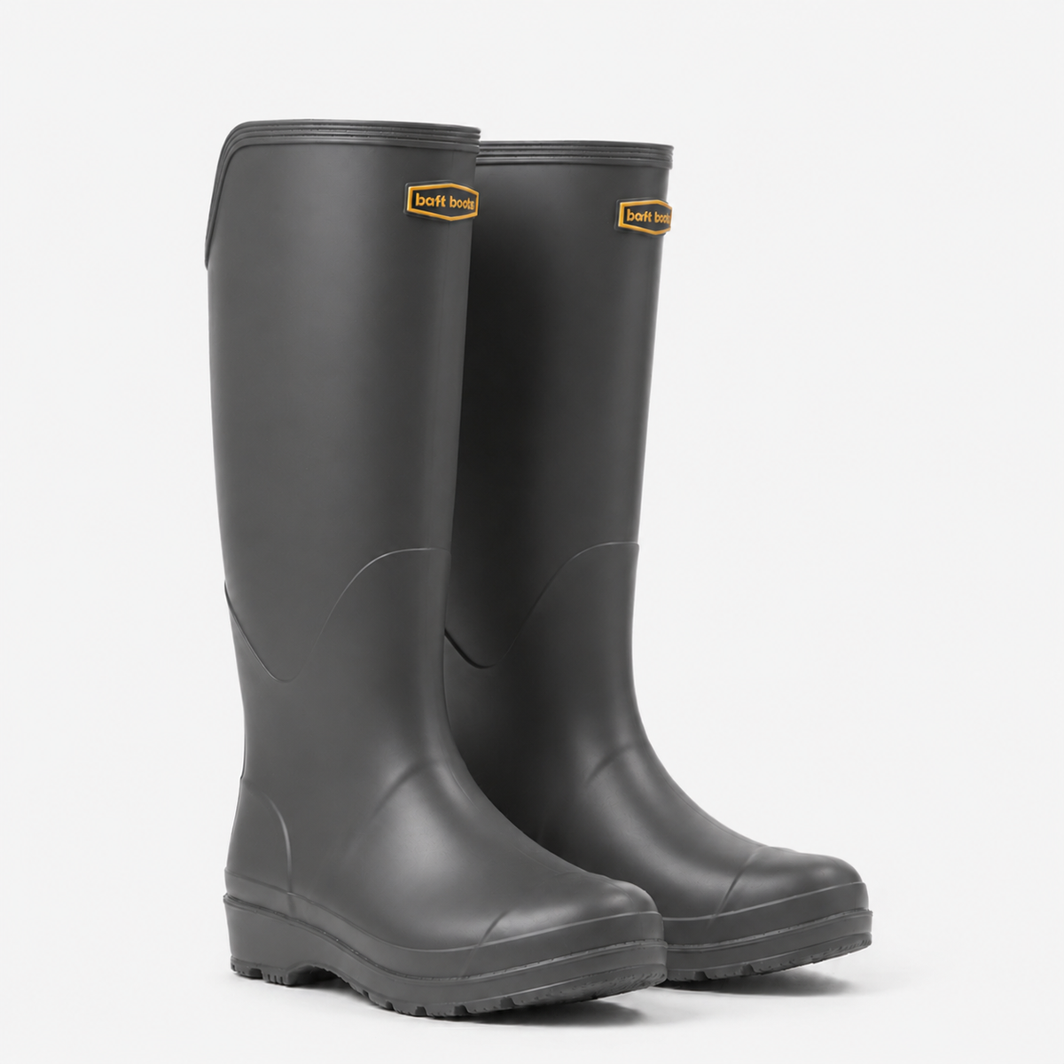 Knee-High Waterproof Rain Boots for Women & Men – Slip-On Rubber Boots with Non-Slip Sole for Muddy Terrain, Gardening & Outdoor Activities | Thomler