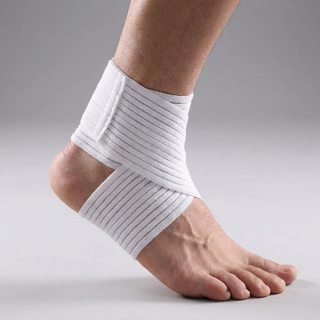 Adjustable Ankle Support Wrap with Compression Strap for Sports & Active Recovery | Thomler