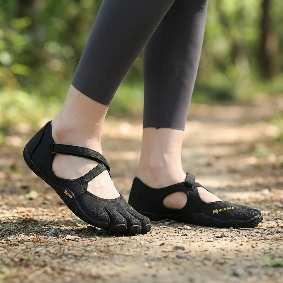 Women's Barefoot Toe Pocket Training Shoes – Quick-Dry Flexible Minimalist Flats for Yoga, Gym, Water Sports & Casual Wear | Thomler