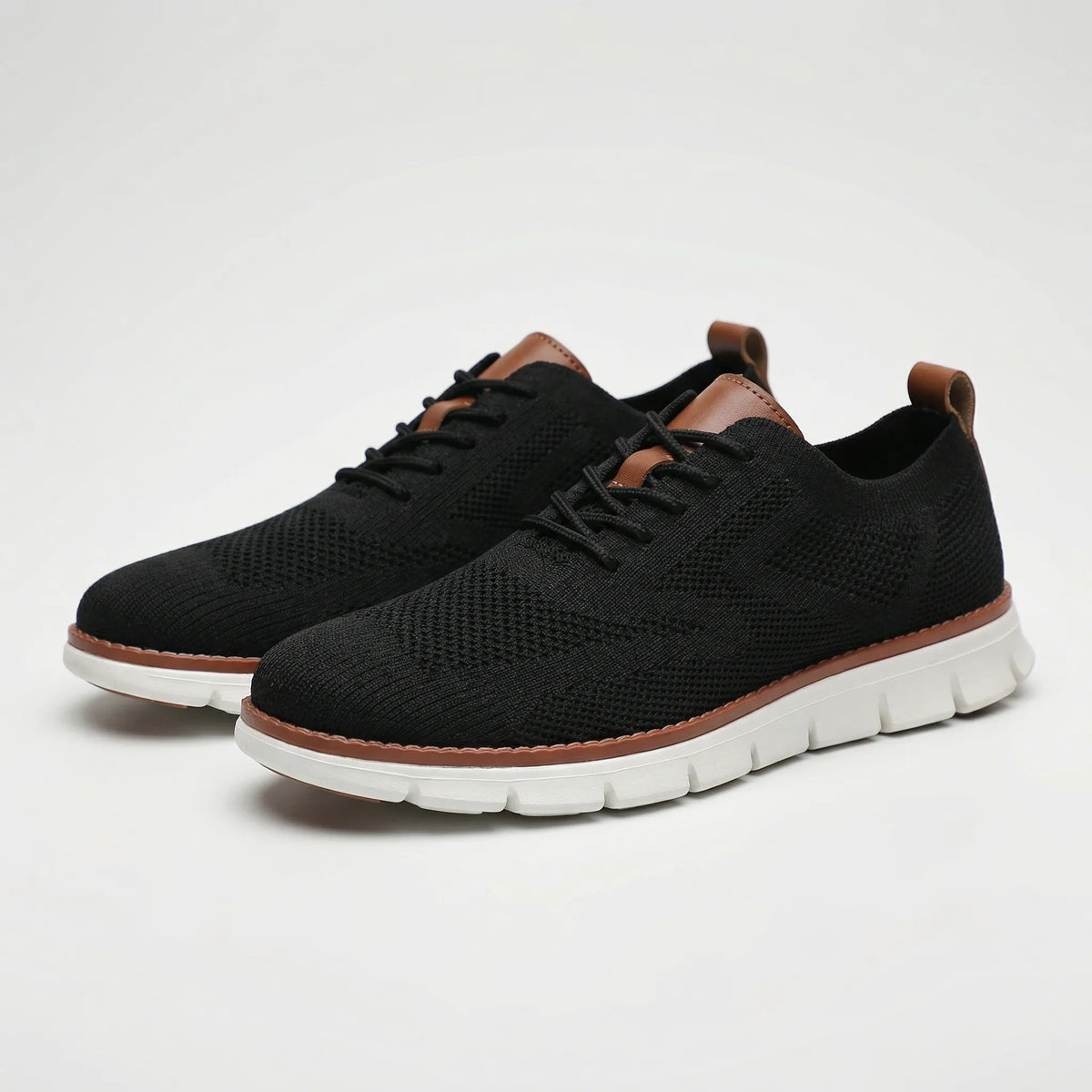 Lightweight Breathable Mesh Sneakers for Men – Cushioned All-Day Comfort Lace-Up Athletic Shoes | Thomler