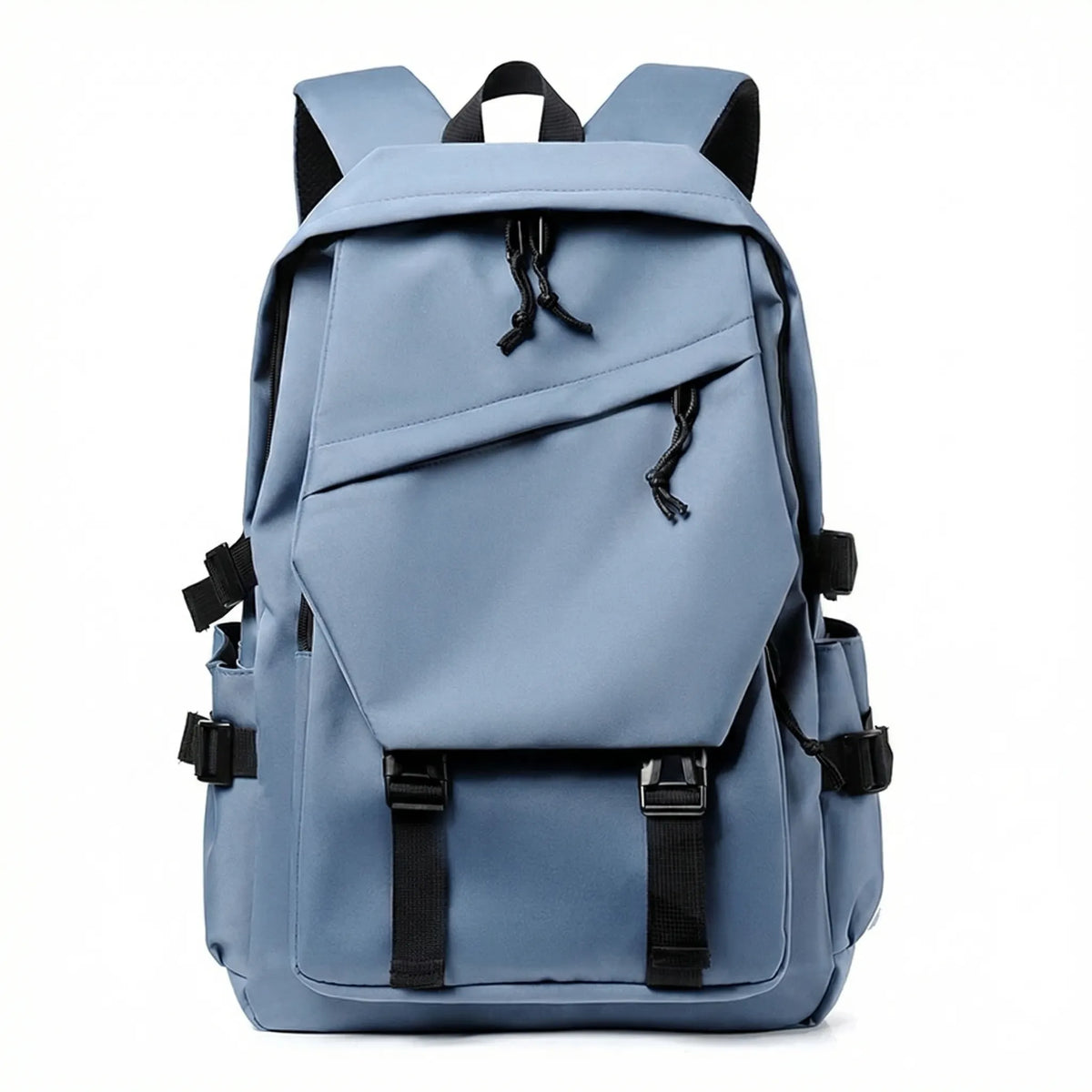 Padded Laptop Backpack with Multiple Pockets & Side Bottle Holders for Work, School, Travel & Commute | Thomler
